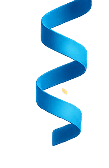 Firula azul flutuante